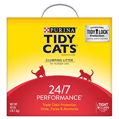 Purina Tidy Cats Litière agglomérante pour chats, 24/7 Performance Multi Cat...