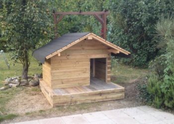 Comment faire une niche pour chien avec un tonneau ?