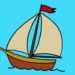 Comment dessiner un bateau à voile facile ?