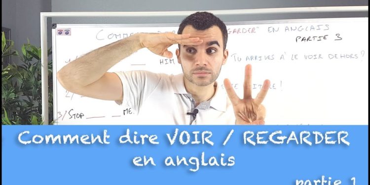 Comment dire voir en argot ?