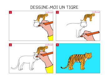 Comment faire un tigre en ?