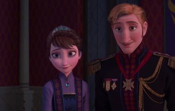 Comment s'appelle la maman d'Elsa et Anna ?