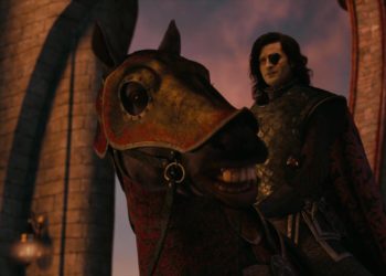 Comment s'appelle le chien balai dans Alice au pays des merveilles ?