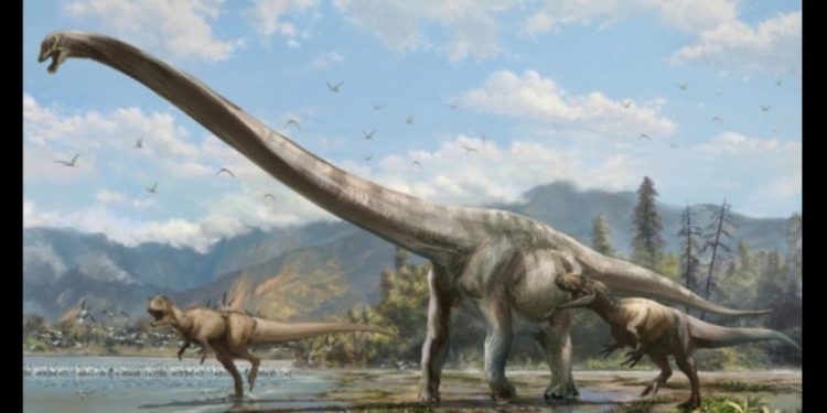 Comment s'appelle le grand dinosaure ?