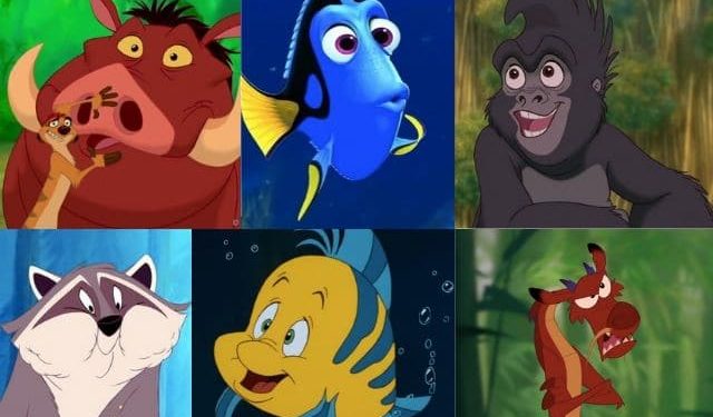 Quel personnage Disney commence par un L ?