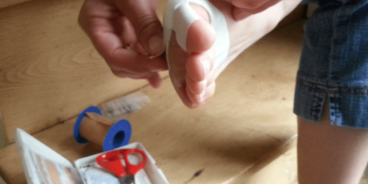 Comment soigner une plaie à vif ?