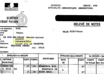 Où trouver le numéro d'inscription au LOF ?