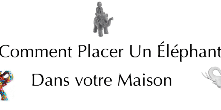 Comment placer éléphant Porte-bonheur ?