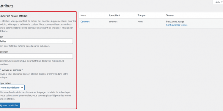 Quel est l'attribut de chaque dieu-ou-déesse ?