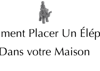 Comment placer éléphant Porte-bonheur ?