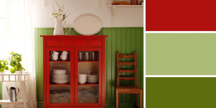 Quelle couleur se marie bien avec le rouge ?