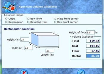 Comment calculer le volume en litre ?