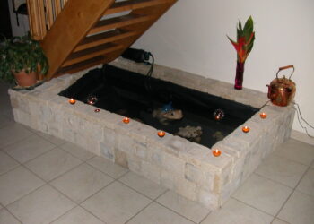 Comment faire un petit bassin d'eau ?