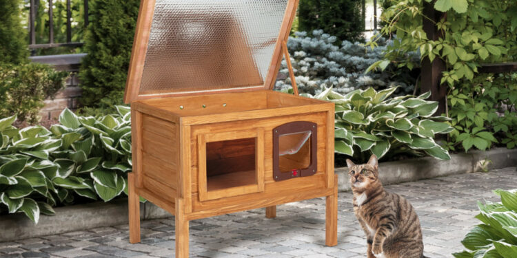 Comment faire une niche pour chat avec des palettes ?