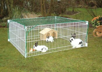 Comment fixer grillage lapin ?