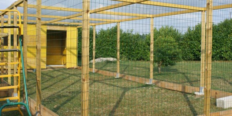 Comment recouvrir le toit d'un poulailler ?