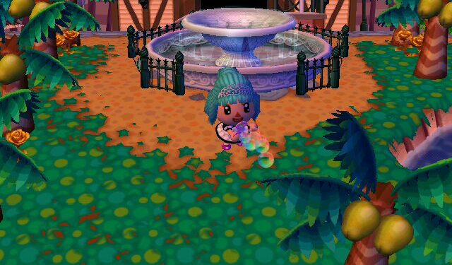 Comment utiliser le feu d'artifice fontaine dans Animal Crossing ?