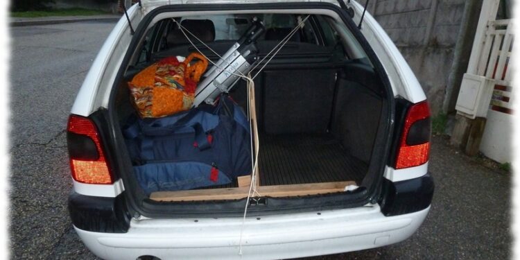 Où mettre le chien dans la voiture ?