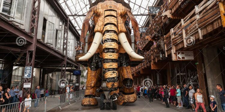 Où se garer pour visiter les machines de l'île ?