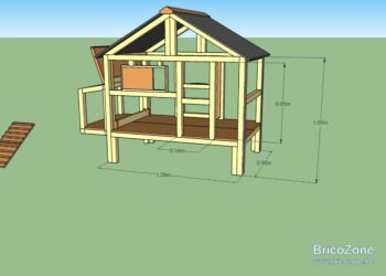 Quel espace pour 100 poules ?