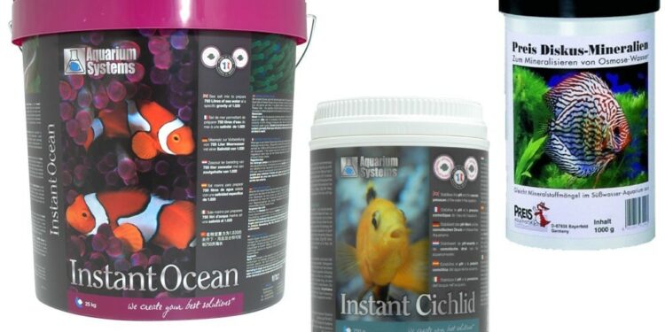 Quel quantité de sel pour aquarium ?