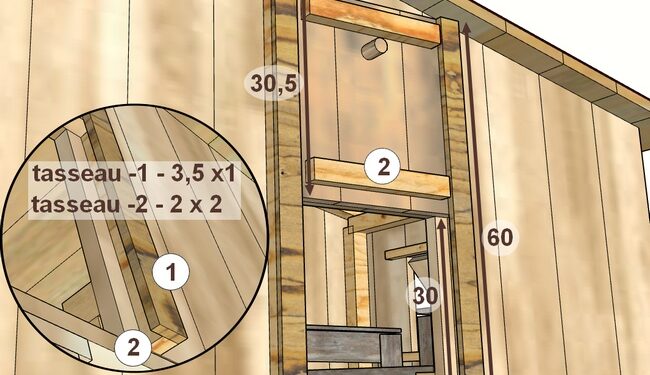 Quel taille d'enclos pour 3 poules ?