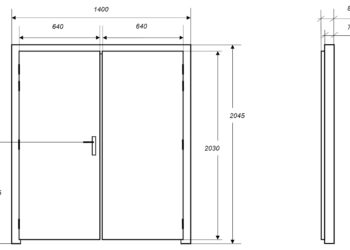 Quelle dimension bloc porte ?
