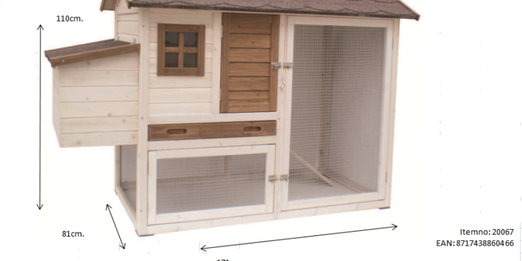 Quelle taille pour un poulailler de 3 poules ?